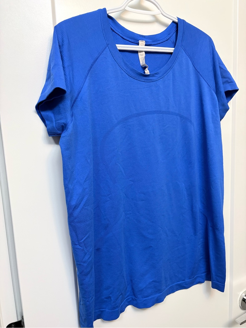 lululemon athletica electric Royal Blue swiftly tech size 18